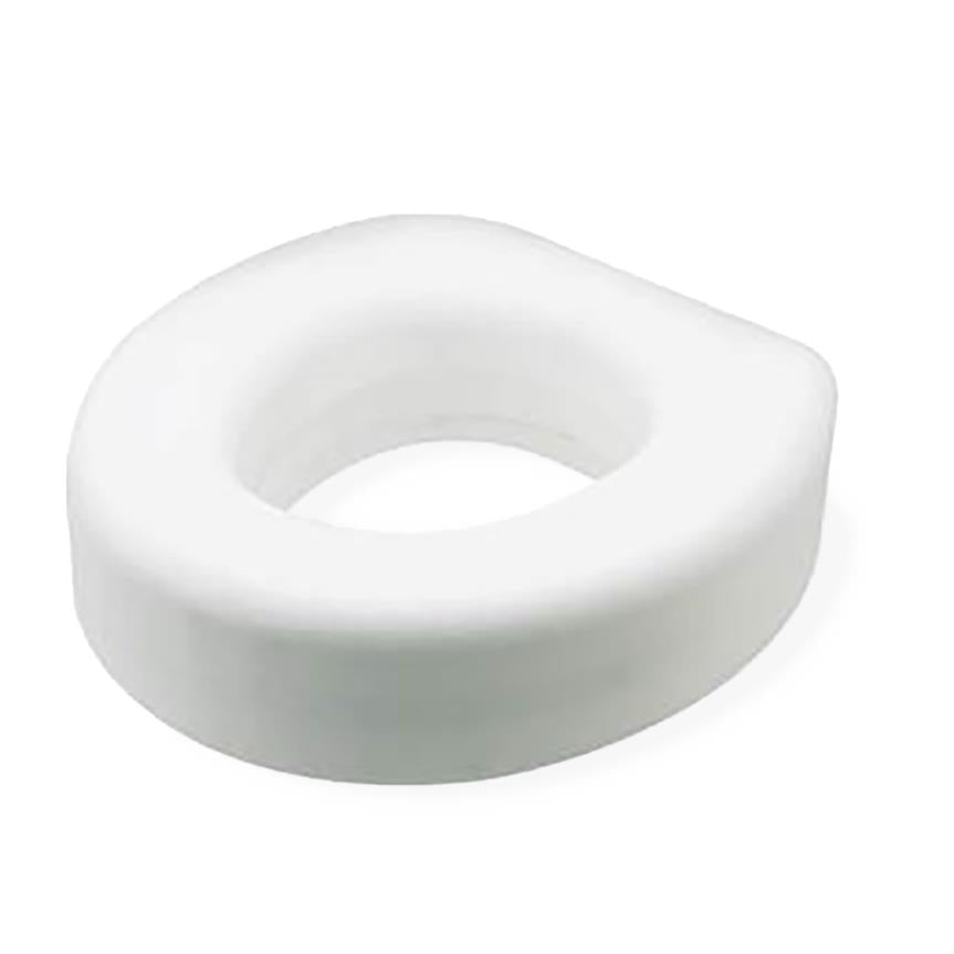 5-Inch Economy Toilet Seat Riser - Elevated Bathroom Safety Aid for Mobility Support