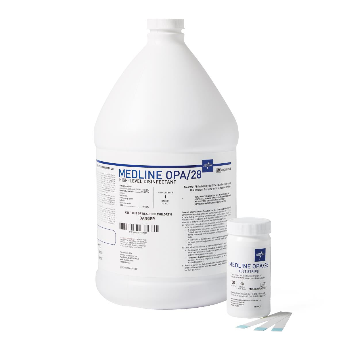 OPA 28-Day High-Level Disinfectant Solution - 1 Gallon | Medical Grade Endoscope & Instrument Sterilization
