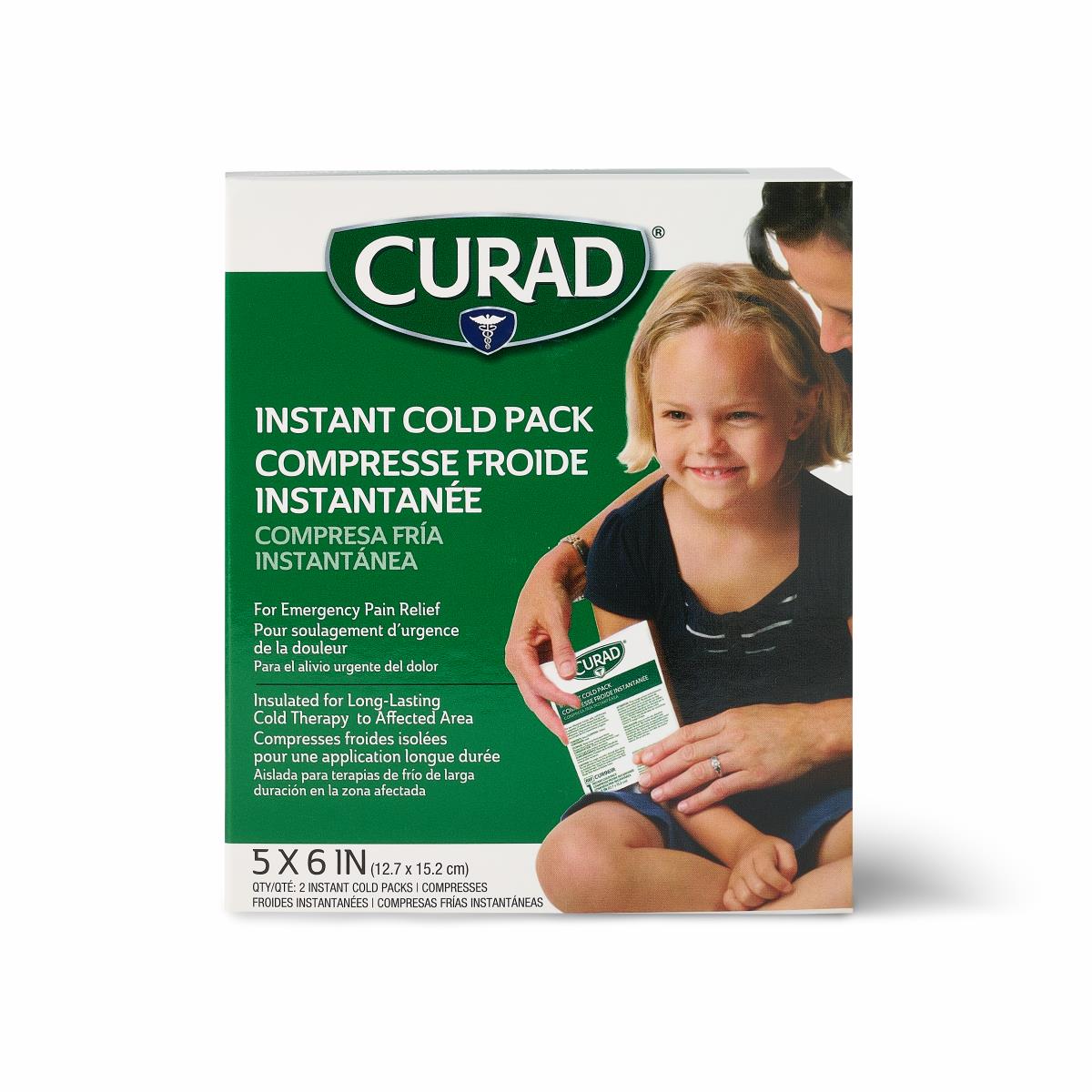 Instant Cold Pack 5"x6" - Disposable Emergency Ice Pack, Case of 24