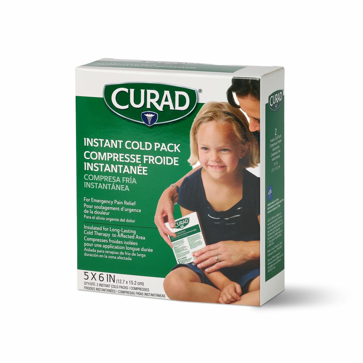 Instant Cold Pack 5"x6" - Disposable Emergency Ice Pack, Case of 24