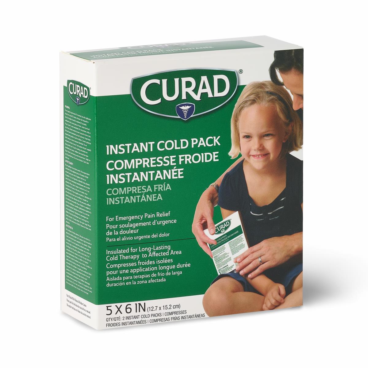 Instant Cold Pack 5"x6" - Disposable Emergency Ice Pack, Case of 24