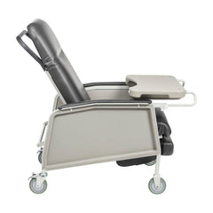 Drive Medical 3-Position Recliner - Heavy-Duty Medical Recliner Chair for Patient Rooms and Healthcare Facilities
