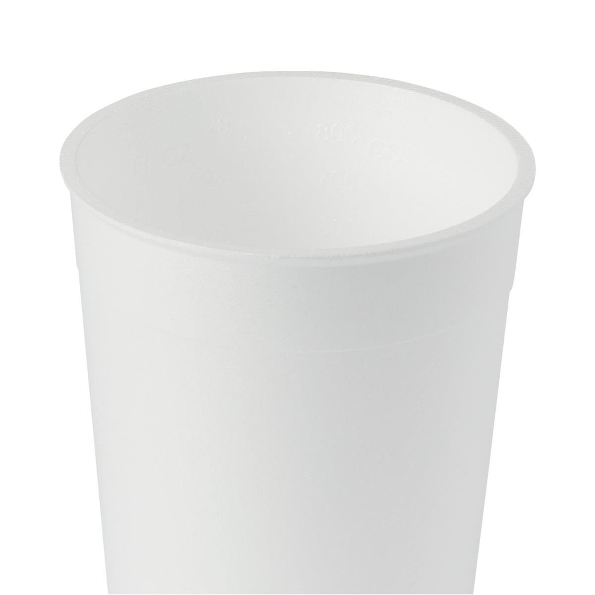 Medline Graduated Plastic Pitcher Liner - Disposable Inner Liner for Healthcare Beverage Service