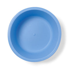 Medline Autoclavable Round Washbasin - Blue 5-Quart Medical Grade Sterilizable Basin (Case of 12)