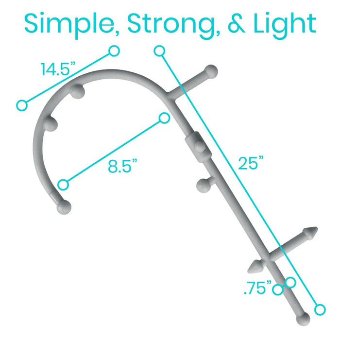 Massage Cane with Interchangeable Heads