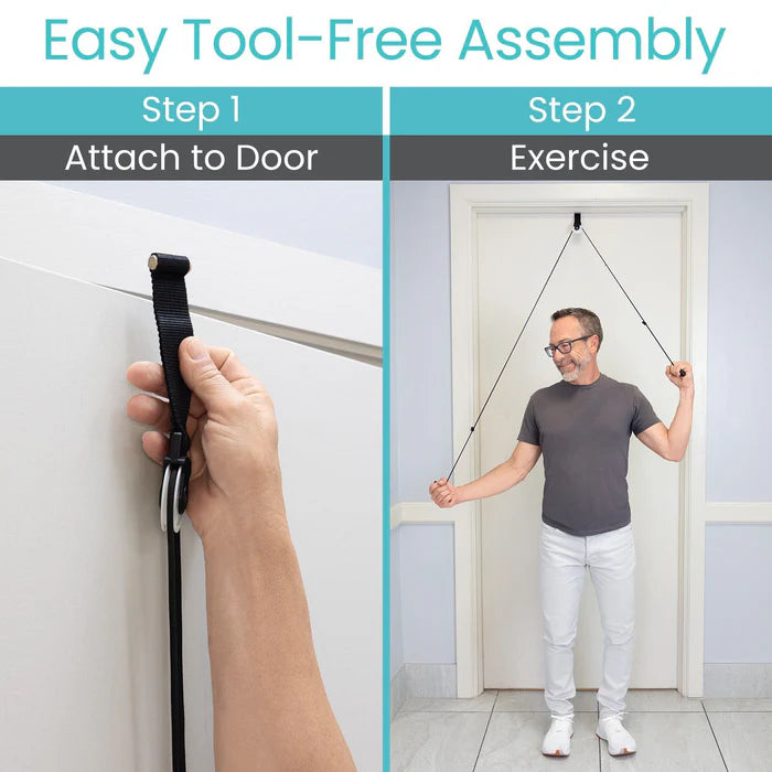 Shoulder Pulley with Fabric Hook