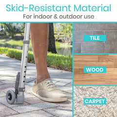 Walker Wheels with Brakes