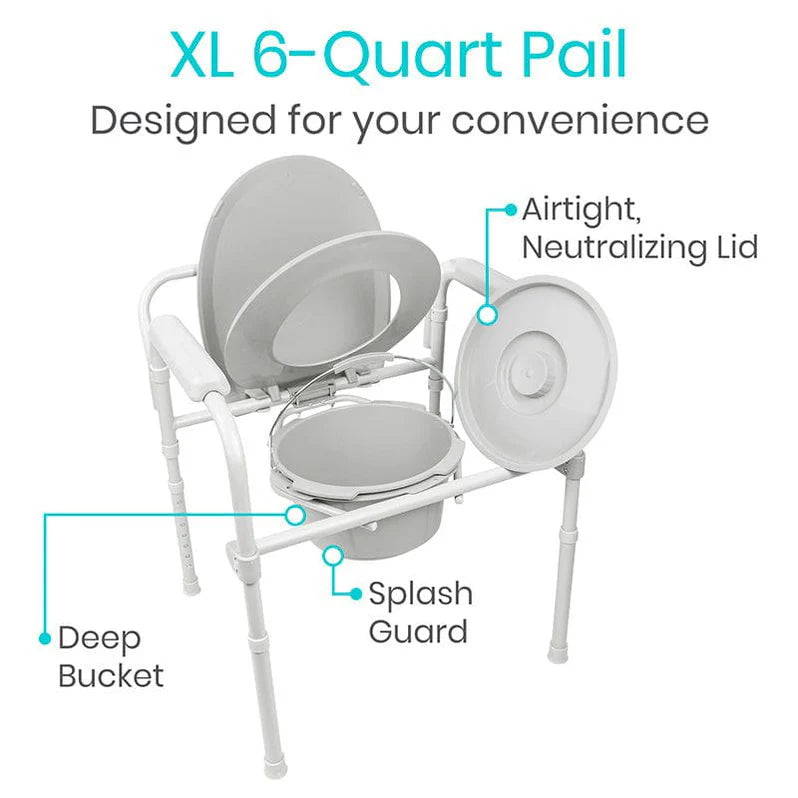 Folding Commode