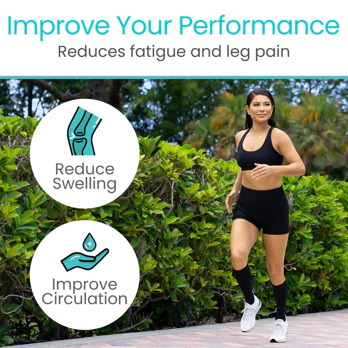 Knee High Graduated Compression Stockings 20-30mmHg
