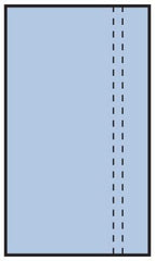 Premium SMS Utility Drape with Adhesive Tape - Sterile Surgical Drape (Case of 600)