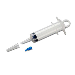 60mL Thumb Control Ring Style Irrigation Syringe with Catheter Tip - Sterile Medical Grade