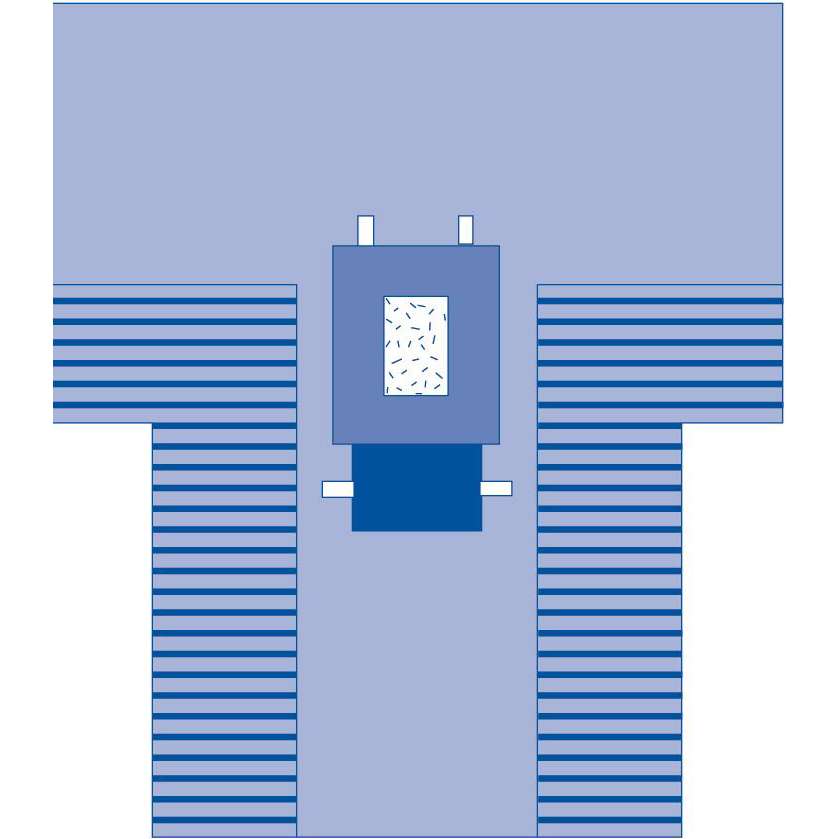 Medline Laparotomy Surgical T-Drape with Incise and Instrument Pad - Premium SMS Fabric - Case of 14