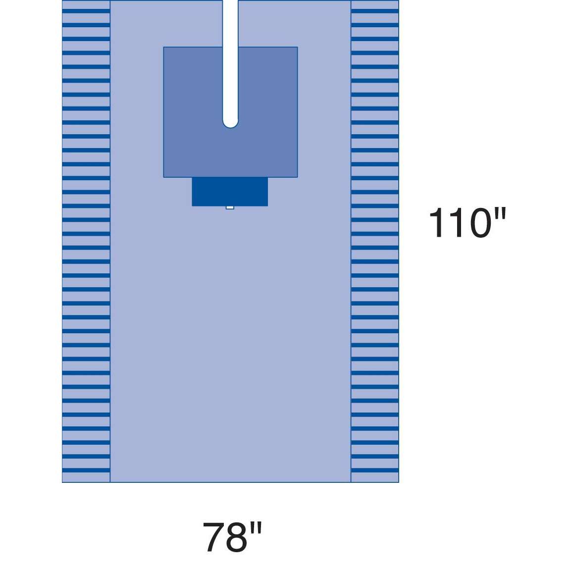 Medical EENT Surgical Pack with IV Turban Drape - Sterile Procedure Kit (Case of 11)