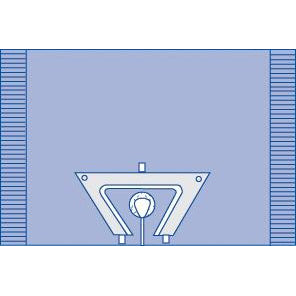 Medline Shoulder Pack I with Pouch Eclipse - Sterile Surgical Drape Kit (Case of 3)