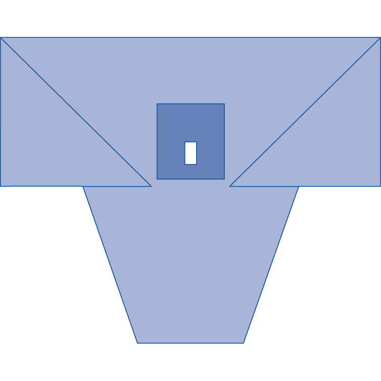 Lithotomy Surgical Drape with Attached Leggings - Premium SMS Fabric - Case of 10