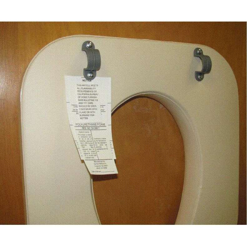 RPO Padded Foam Commode Seat - Premium Comfort & Support