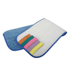 Micromax Microfiber Wet Mop - Professional Grade Floor & Wall Cleaning System (18" & 24")