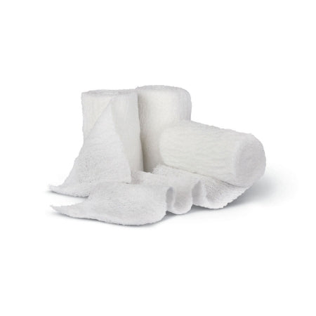 Bulkee Lite Fluff Bandage Roll White 4 Inch X 4-1/10 Yard 3-Ply NonSterile - Case of 96