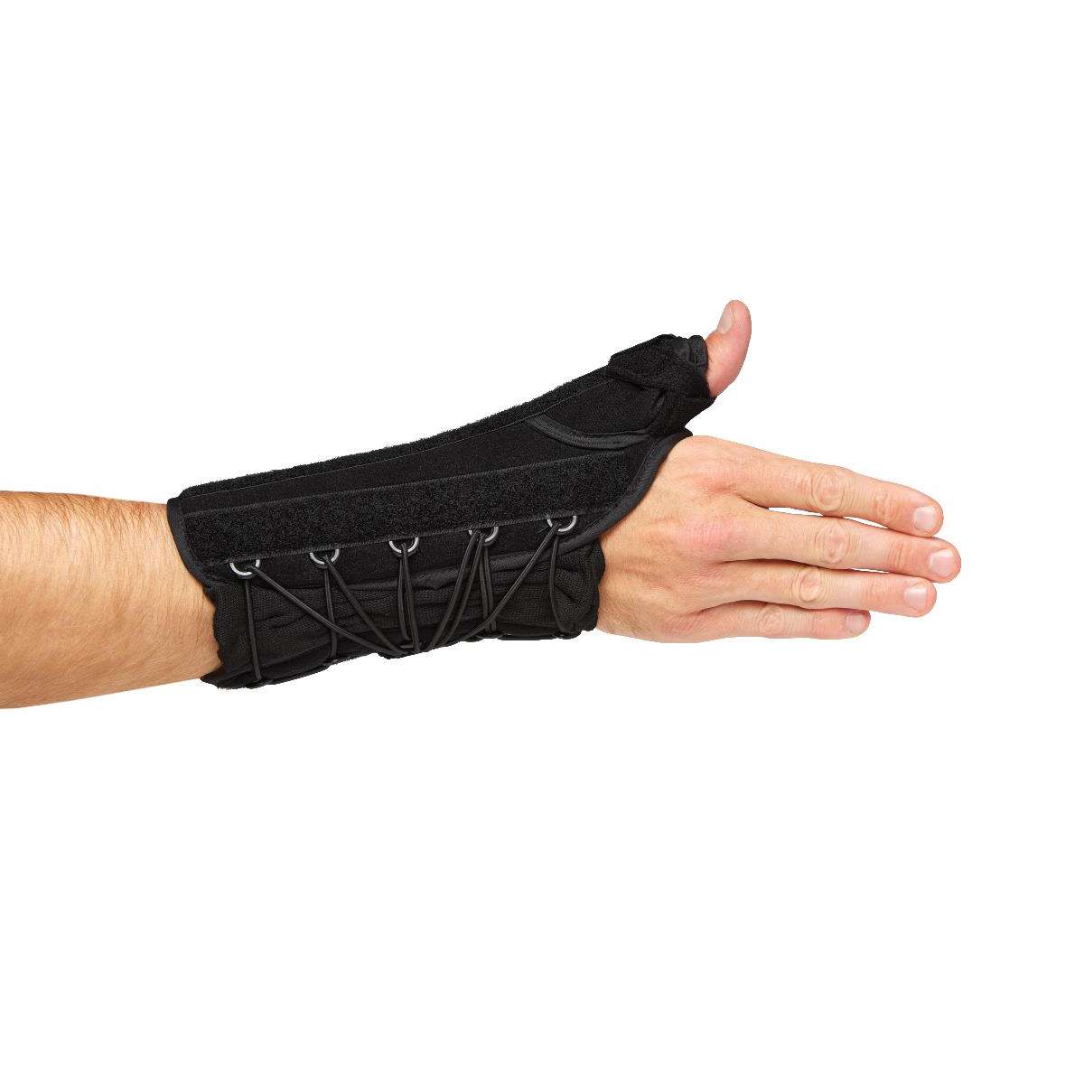 Medline Wrist Lacer with Thumb Support - Professional Grade Wrist Brace for Injury Recovery and Pain Relief