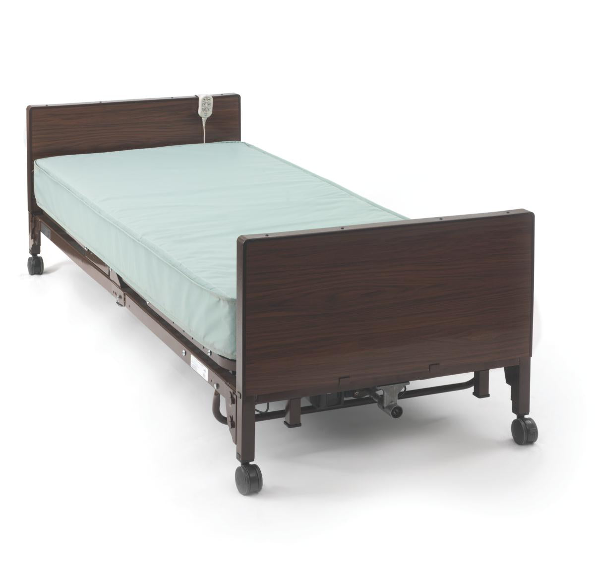 Medline Medlite Homecare Full Electric Low Bed - 450 lbs Capacity, 9.5" to 22.5" Height Range