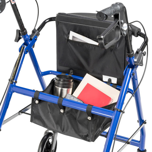Adjustable Height Rollator, 6" Casters
