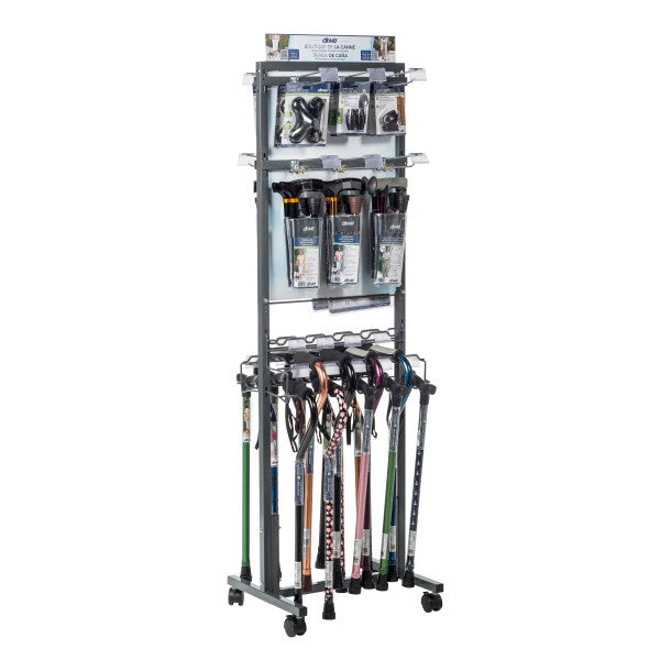 Display Rack with Canes & Accessories