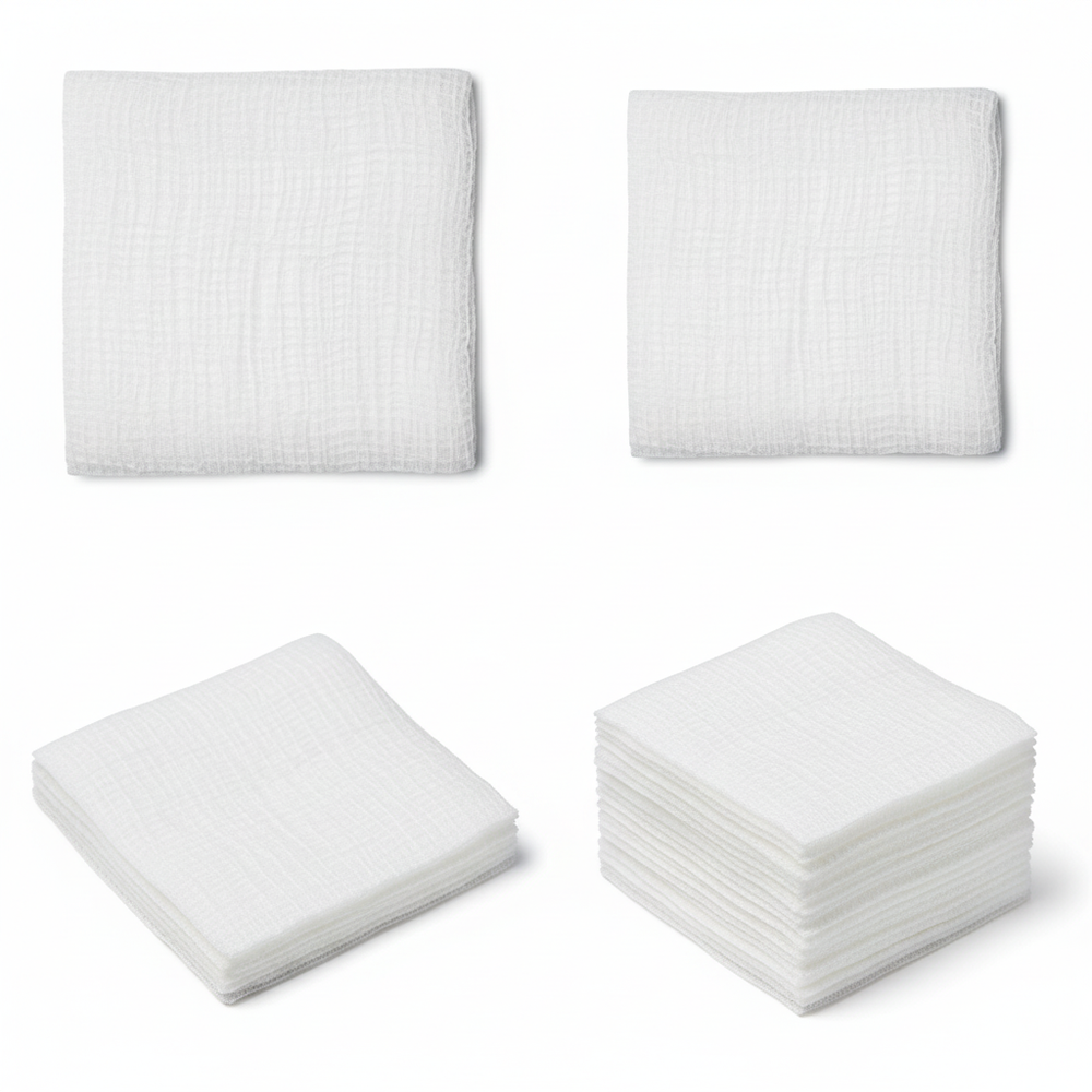 Additional product angles for McKesson Gauze Sponges