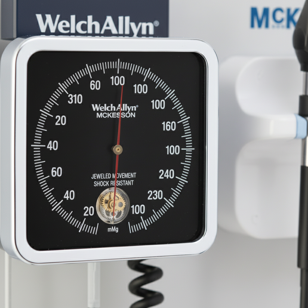 Aneroid gauge detail