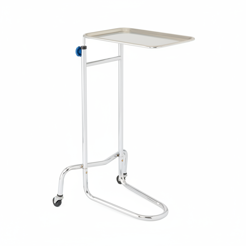 Angled view showing California-style base and mobility