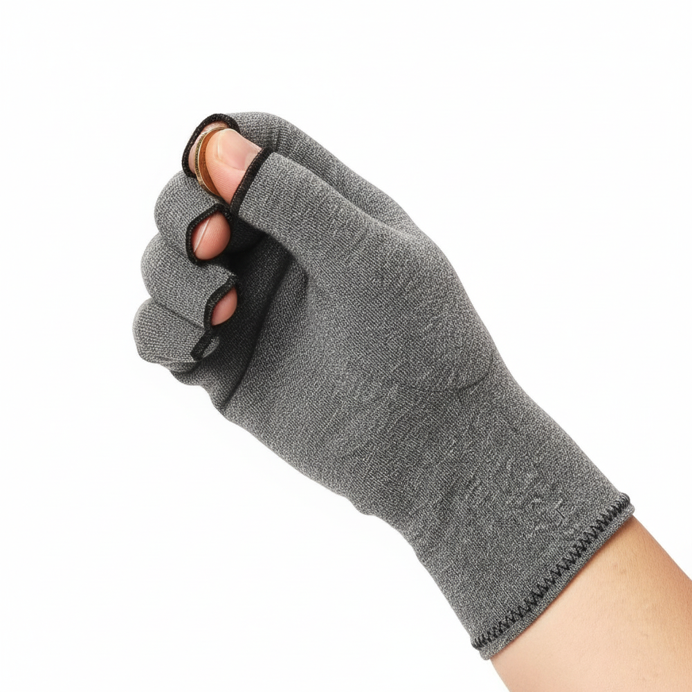 Arthritis Gloves Fingertip Detail