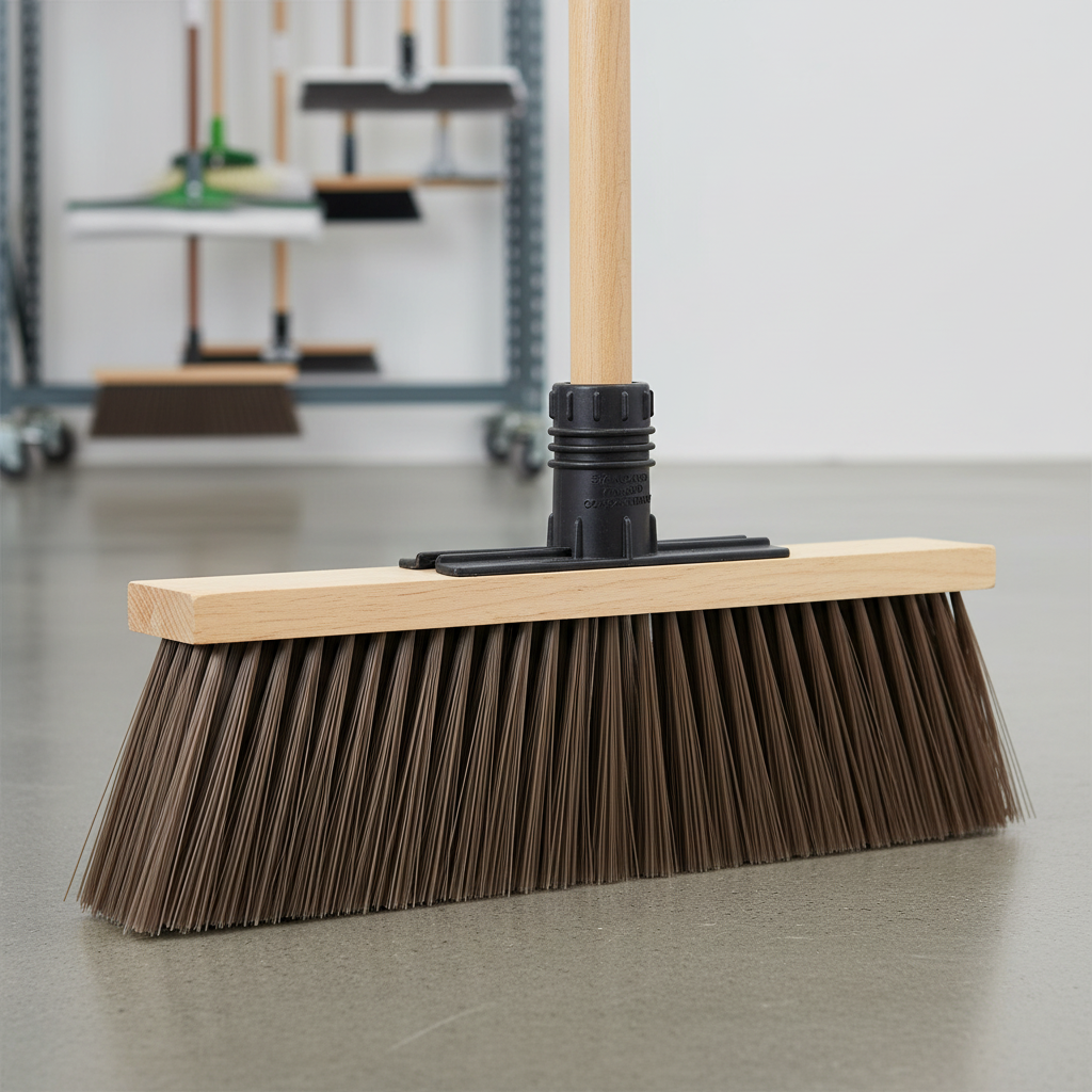 Attached to Push Broom