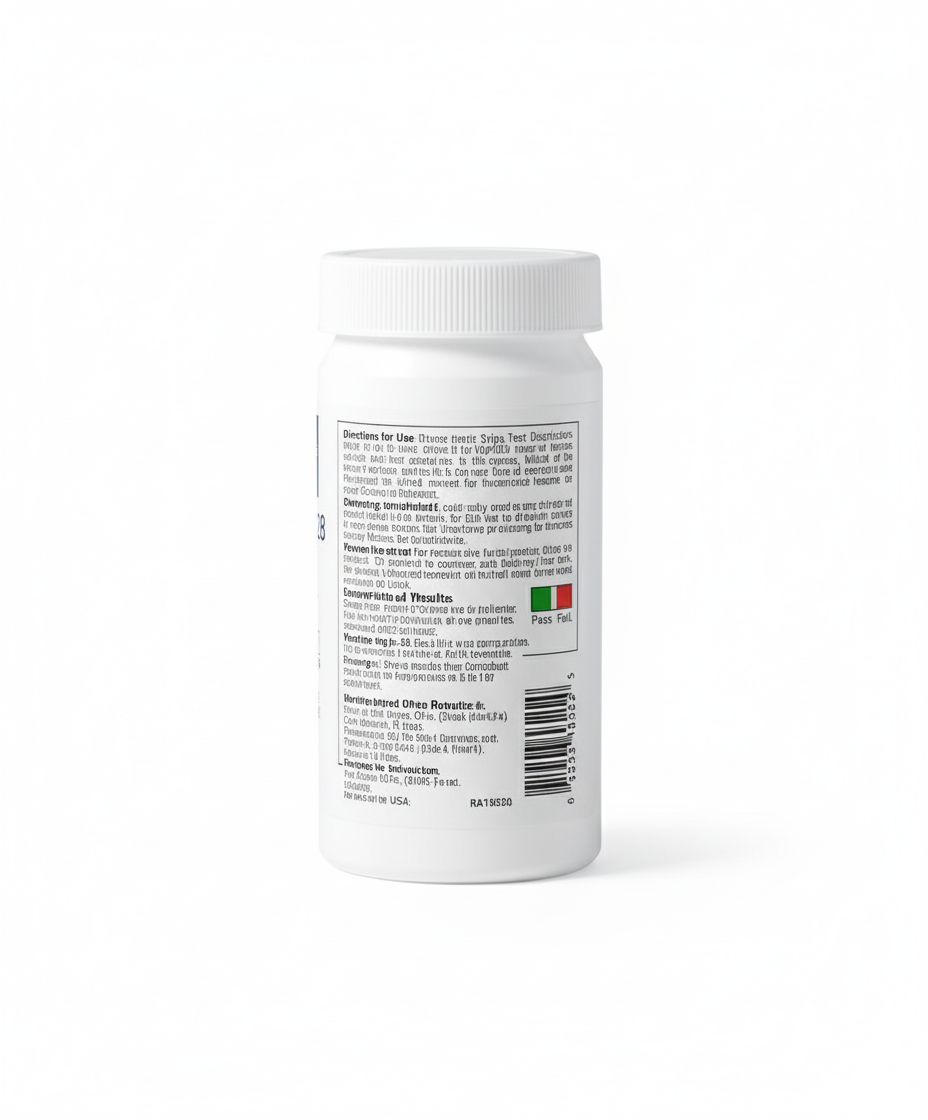 Back label view