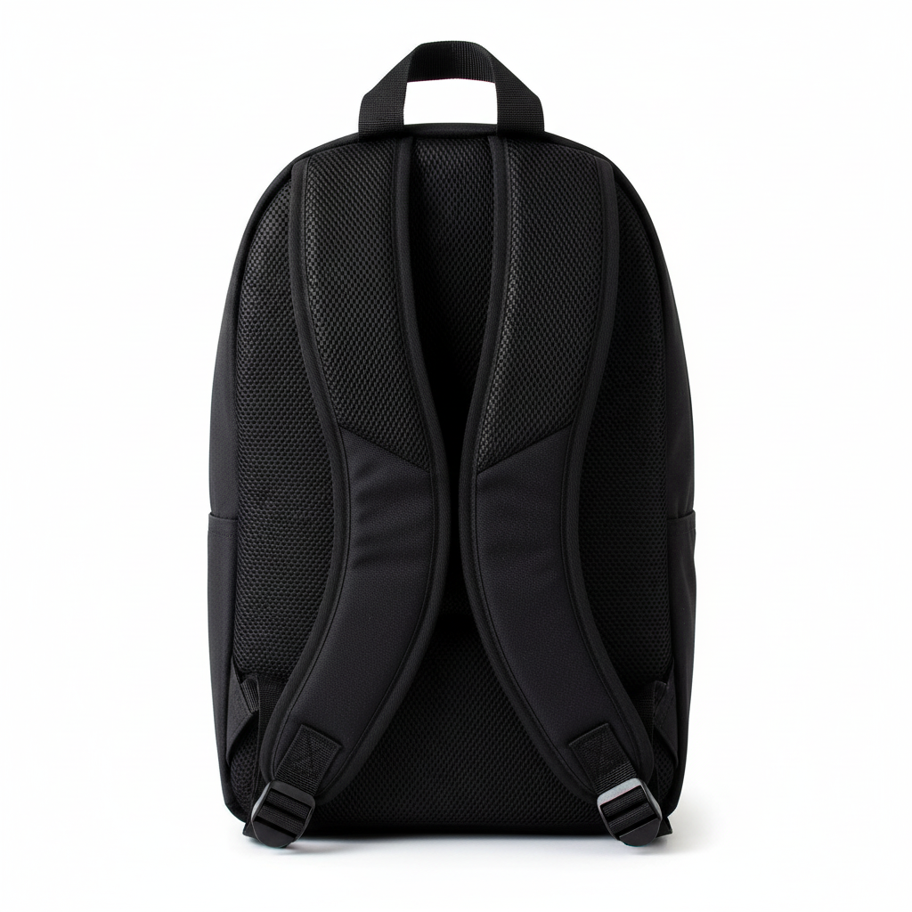 Back view of feeding pump backpack