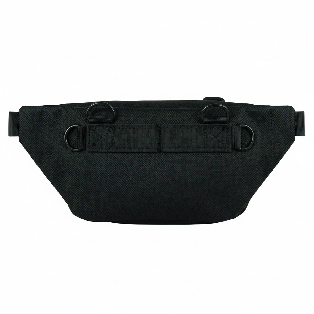 Back view with straps