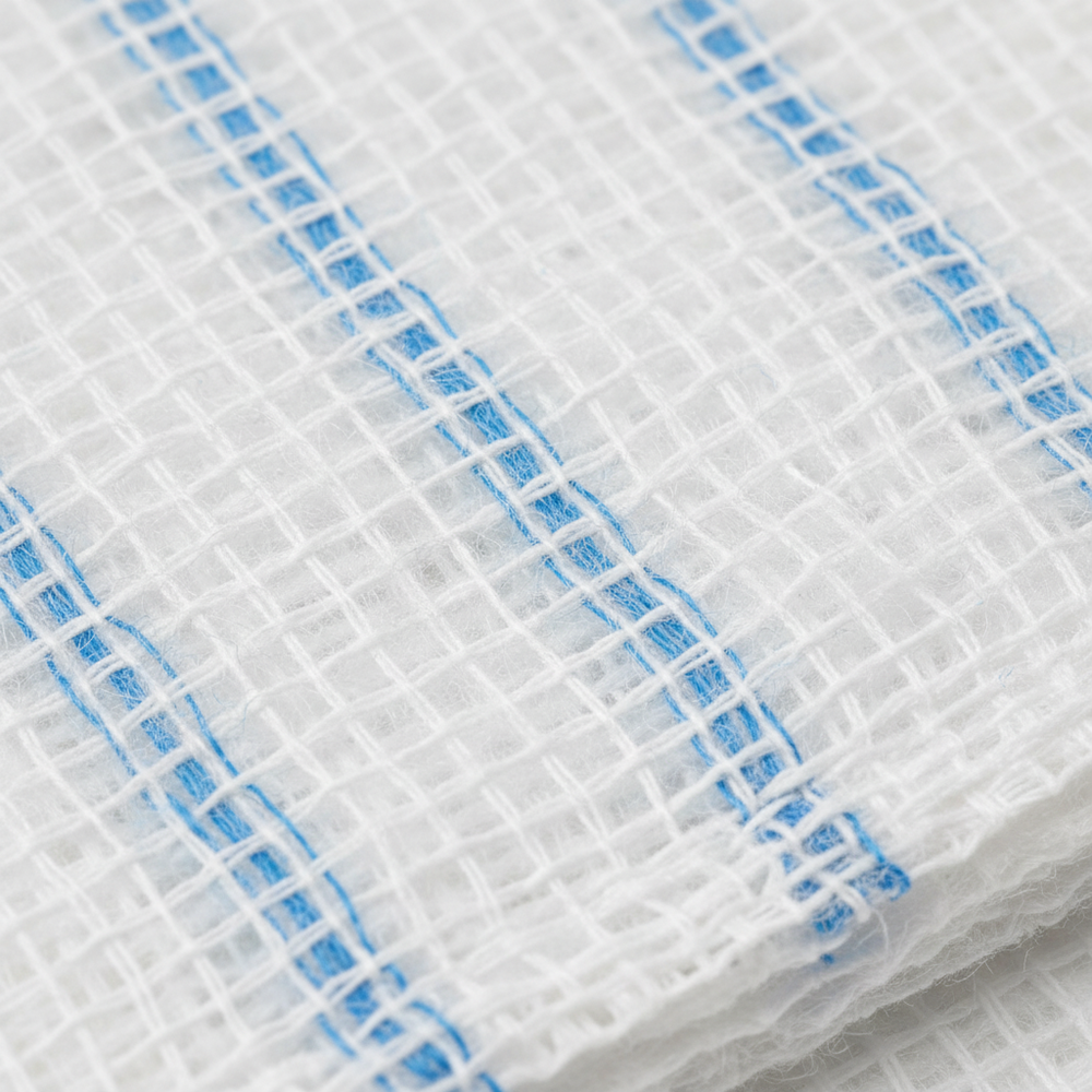 Barium sulfate strand detail