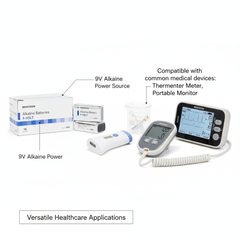 Battery with medical equipment