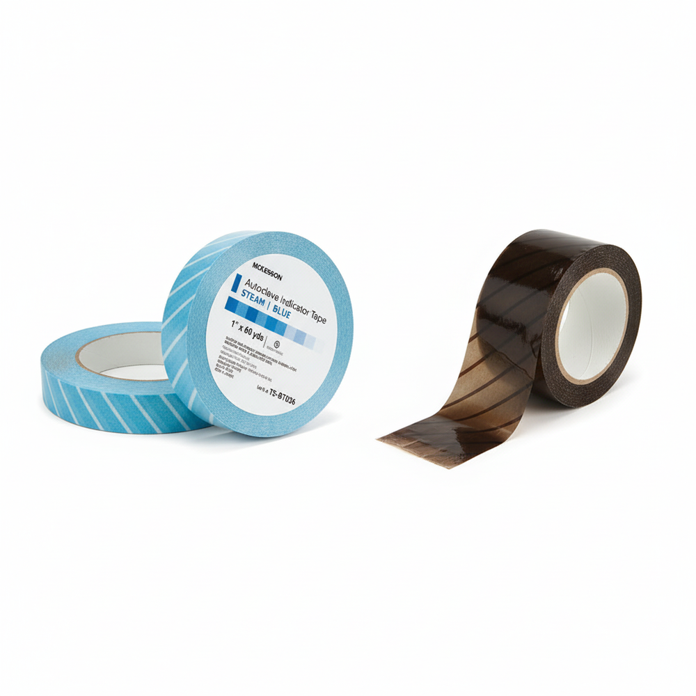 Before and after color change comparison