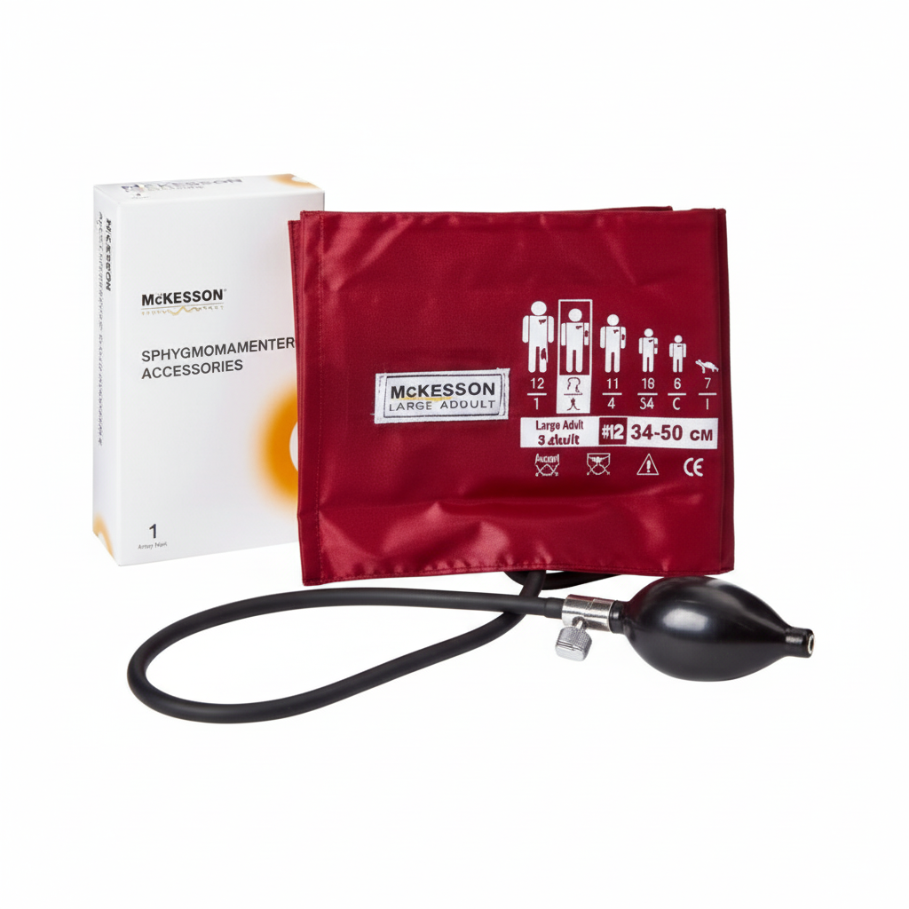 Burgundy cuff with marking system