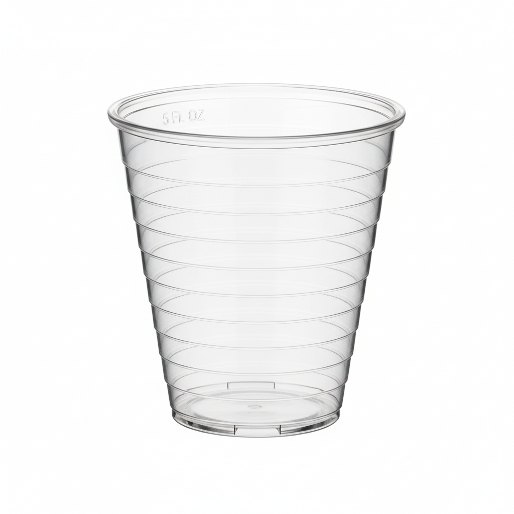 Clear cup side angle
