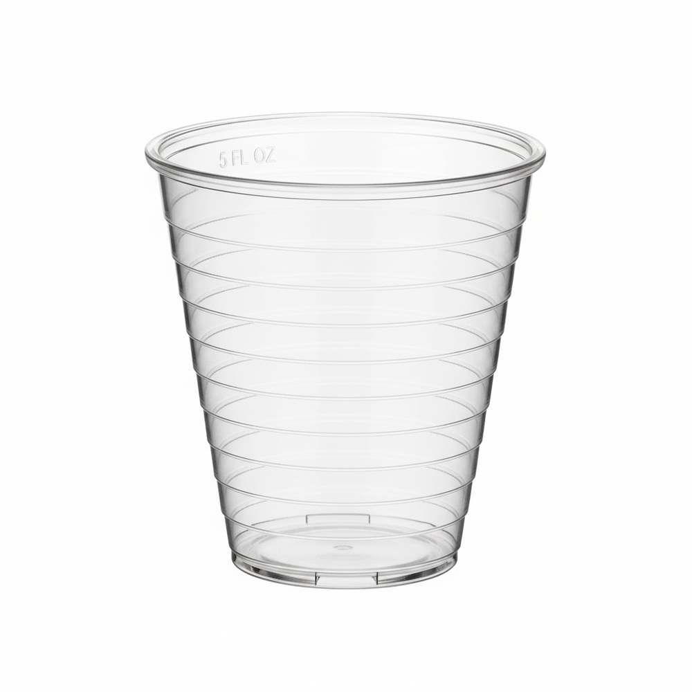 Clear cup side angle