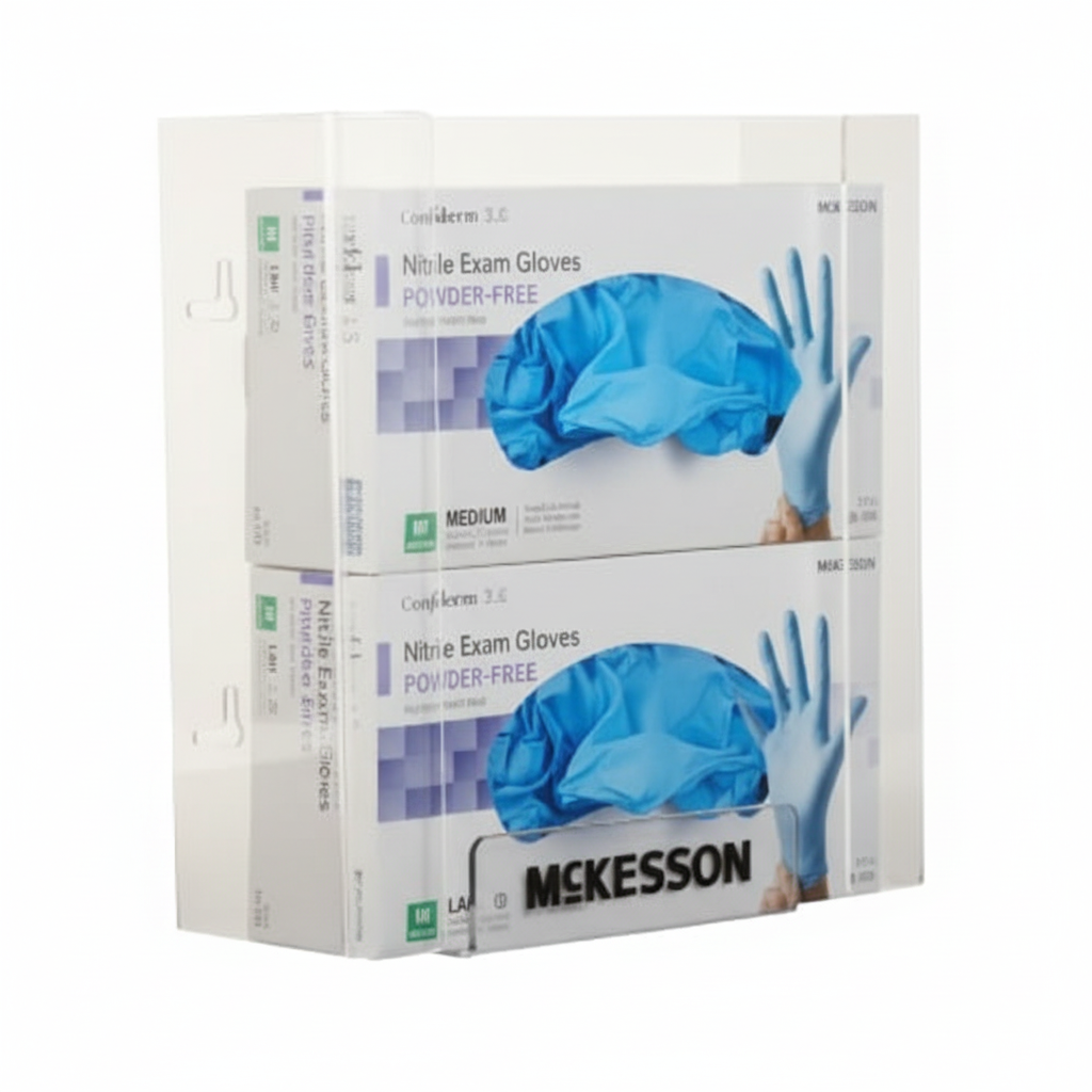 Clear plastic visibility detail