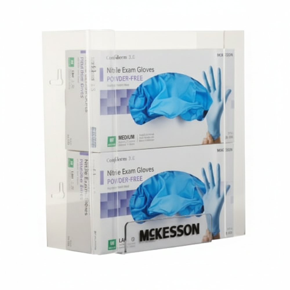 Clear plastic visibility detail