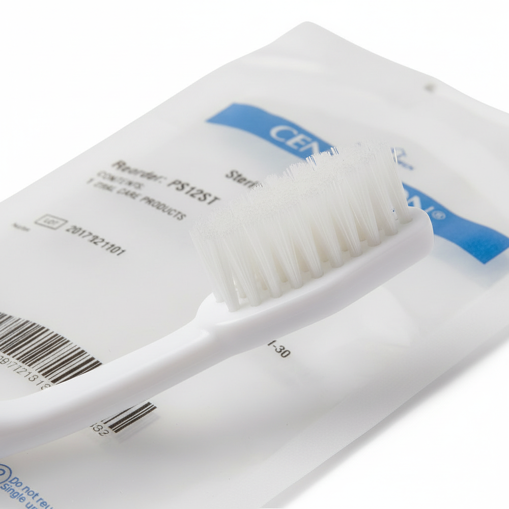 Close-up bristle detail