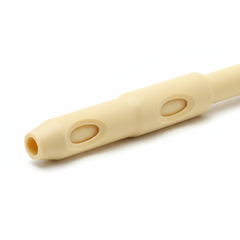 Close-up detail of catheter tip