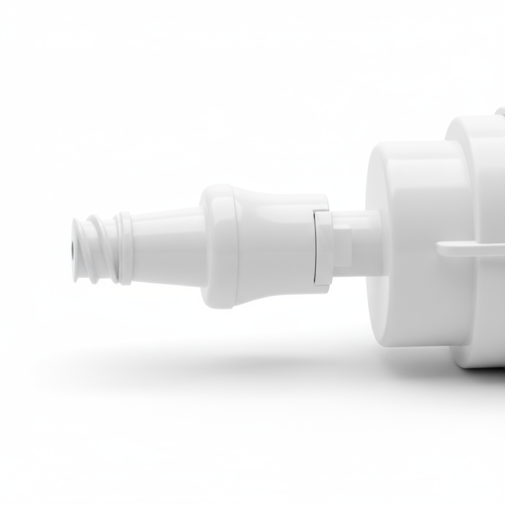 Close-up detail of connection mechanism