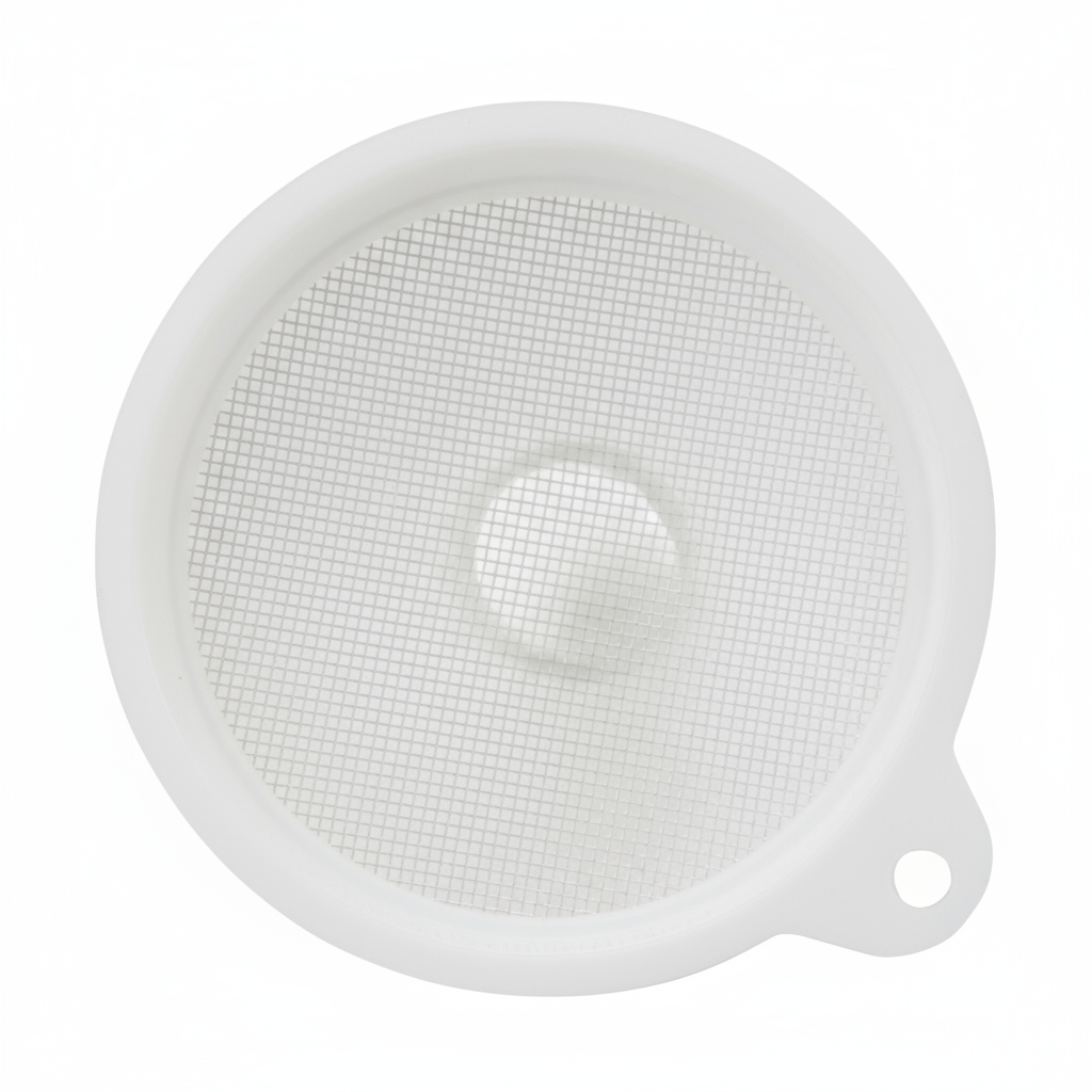 Close-up of 60 mesh screen