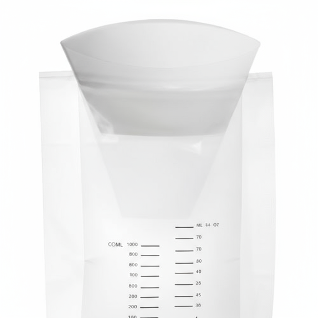 Close-up of 7-inch rigid collar opening