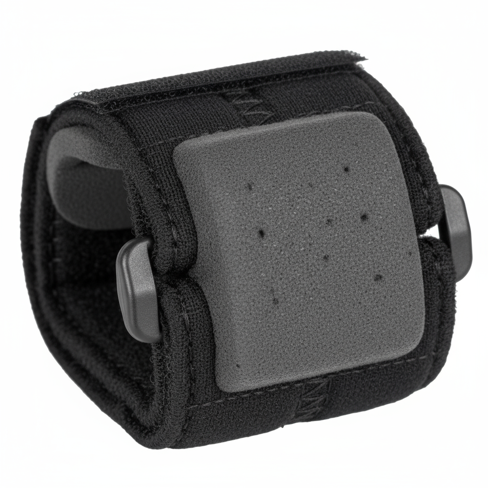 Close-up of compression pad