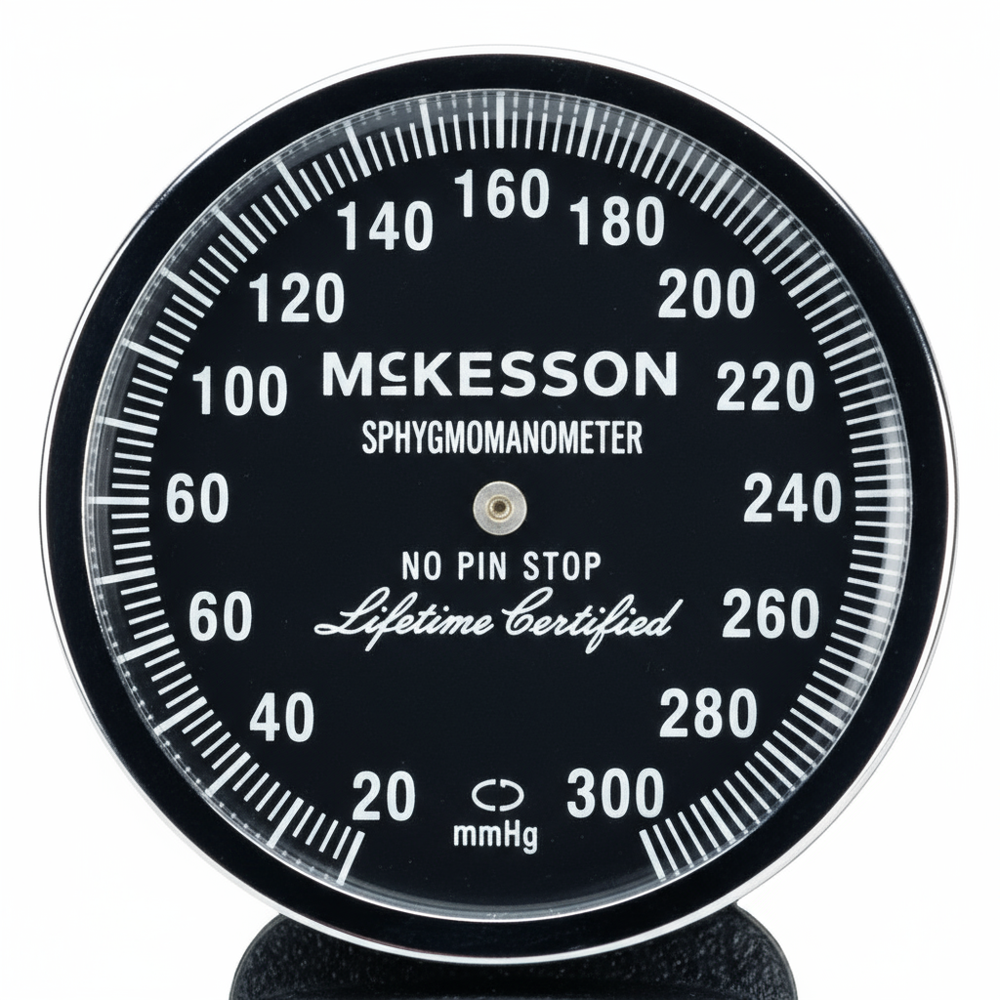 Close-up of dial face