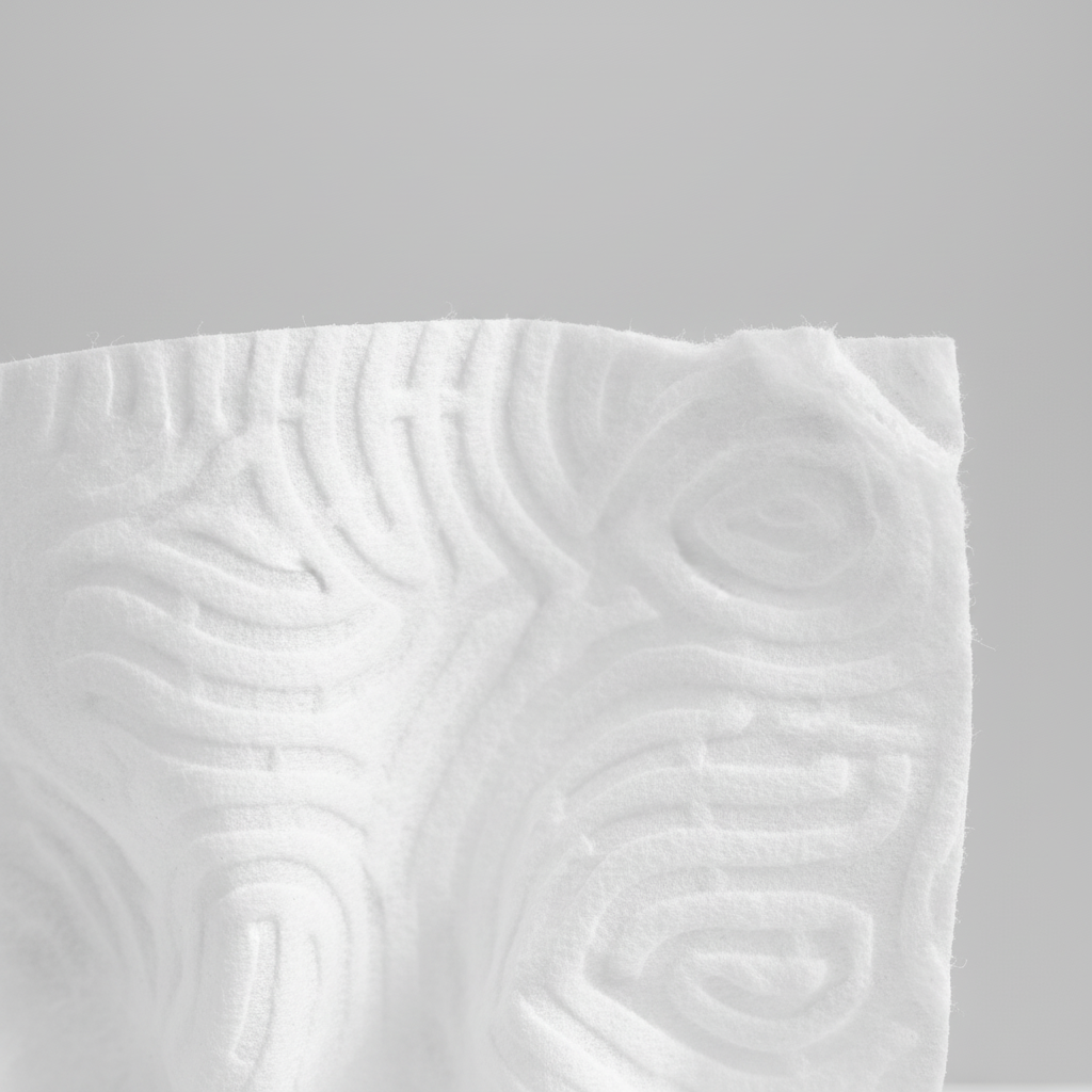 Close-up of embossed texture